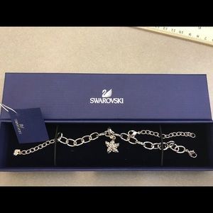 Swarovski Crystal Starfish Bracelet with extender